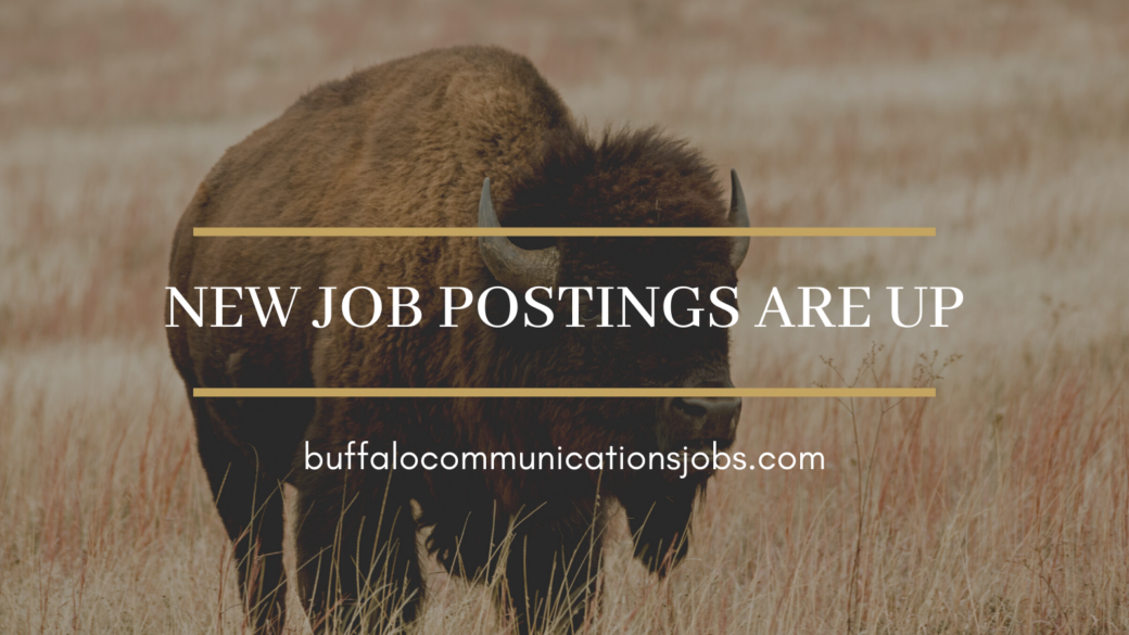 Job Posting for the Week of Jan. 27