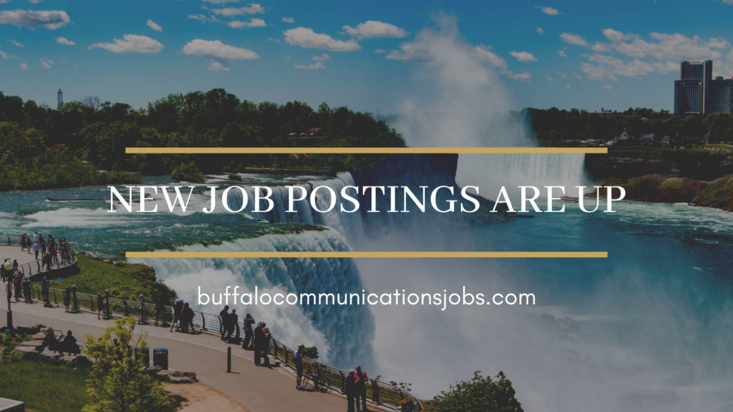 Job Postings for the Week of August 12